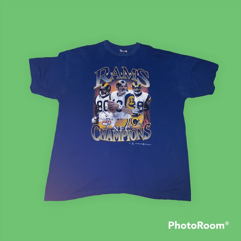 vintage st. louis rams t shirt